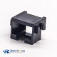 RJ45 8p8c Jack Black Plastic Right Angle SMT Type Unshielded without LED