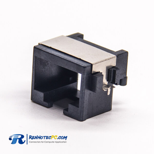 RJ45 8P8C Modular Shielded Right Angled SMT Type for PCB Mount RJ45 8P8C Modular Shielded Right Angled SMT Type for PCB Mount