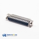 D Sub 62 Pin Connector Male To Male Straight Gender Changers Metal High Density D-Sub