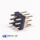 10pcs 3 Row Pin Header 180 Degree Through Hole9 Way