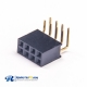 Female Header Pin Connector10pcs Right AngleDual Row Y Type 2.54mm Picth
