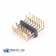 Pin Header Dual Row 1.27mm Right AngleThrough Hole 2x7 pin U Type
