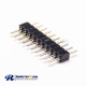 2pcs Single Row Header Connector 2.0mm Picth Dip10 Pin Straight