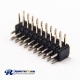 5pcs 20 Pin Right Angle Header Dual Row 2.0 Gap 4.0mm Plastic HeighThrough Hole