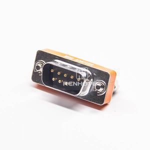 DB9 Gender Changer 9 Pin Male To Female Straight Standard D-Sub Metal Adapter