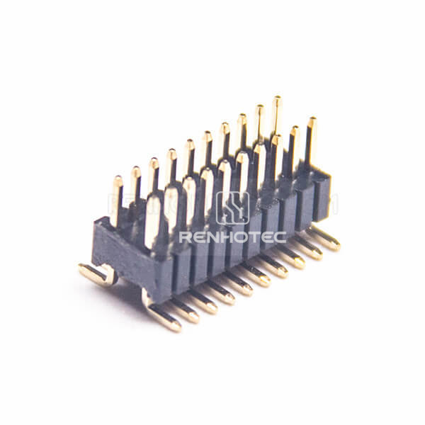 SMT Pin Header Connector Dual Row Straight 1.27mm Pitch
