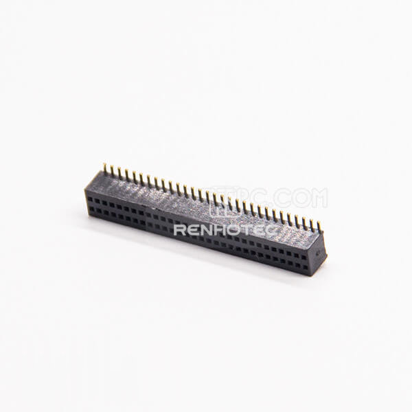60-Pin Female Header, 2×30, Straight SMT