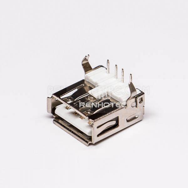 USB 2.0 Type A Female Right Angled Throught Hole for PCB Mount