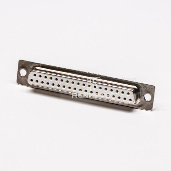 37 Pin Female Straight D-SUB Through Hole Connector