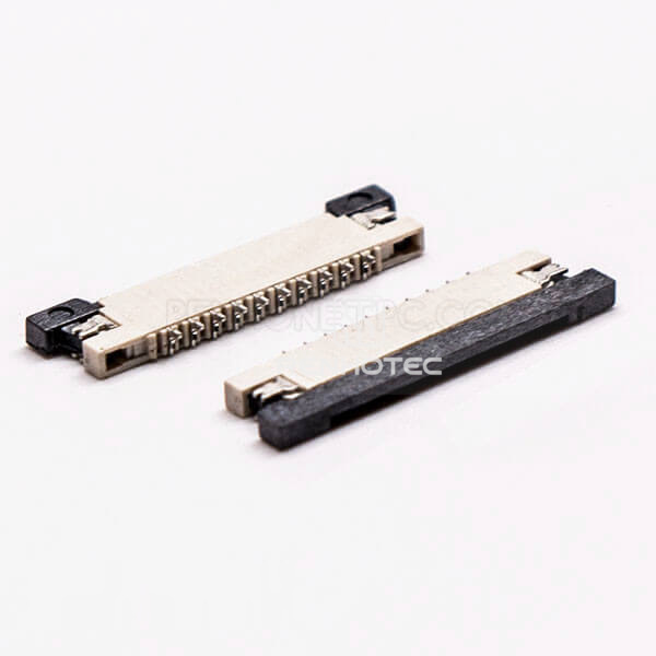 FPC Connector 0.5MM Pitch 10 Pin Bottom Contact Style Slider Socket 1.8H