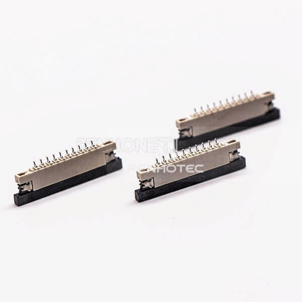 FPC Connector 0.5MM Pitch 10 Pin Bottom Contact Style Slider Socket 1.8H