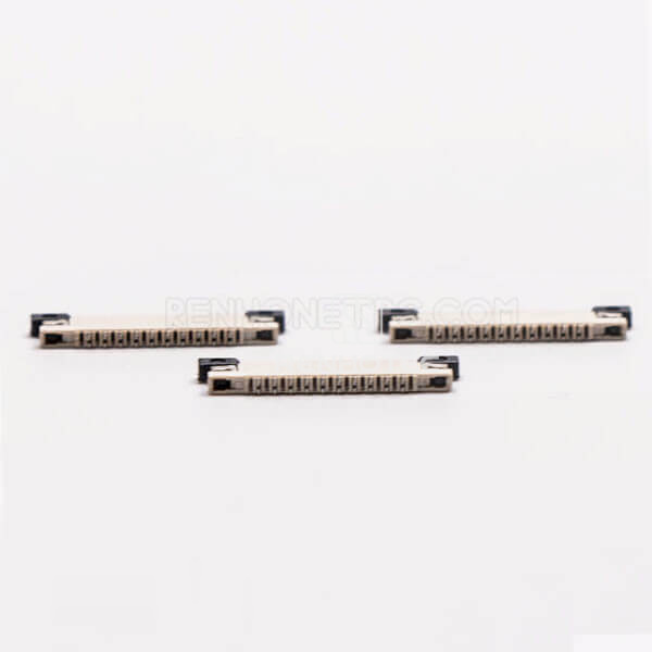 FPC Connector 0.5MM Pitch 10 Pin Bottom Contact Style Slider Socket 1.8H