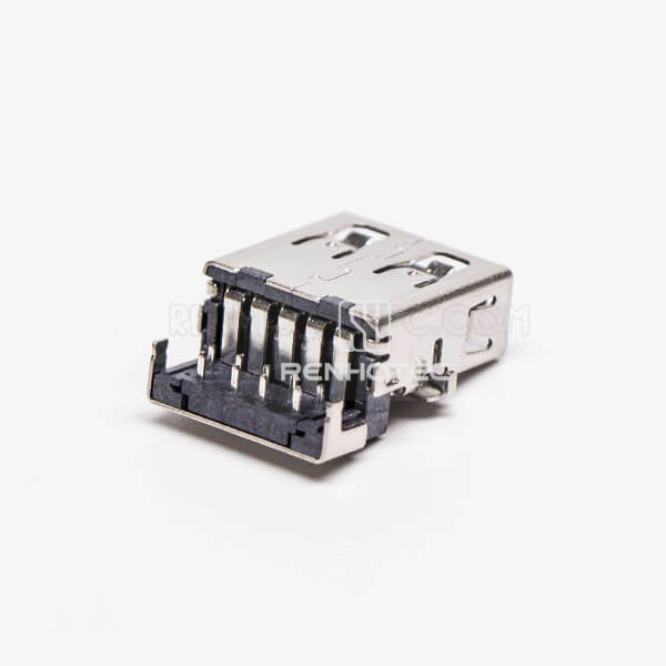 USB 3.0 Female 90 Degree Type A SMT Offset Type