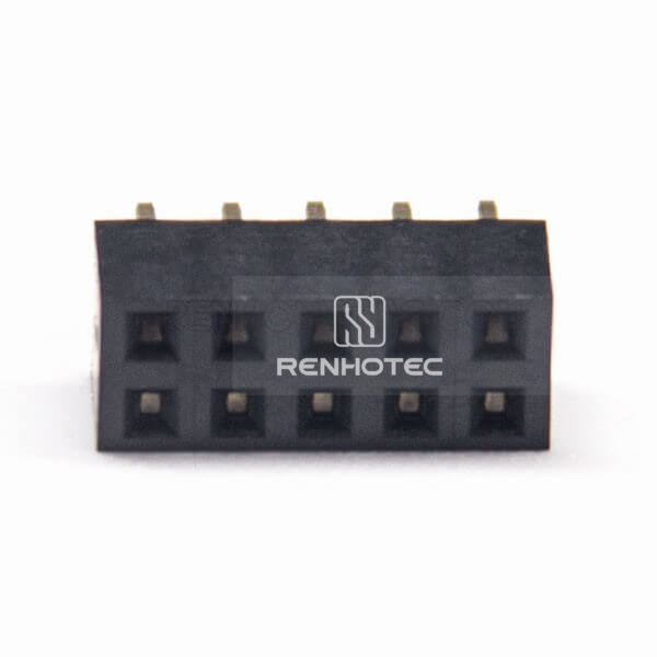 Straight Female Header 2.0mm Picth Dual Row Through Hole