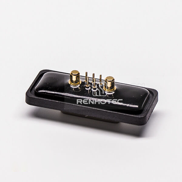 D-SUB 7w2 Waterproof Power Straight Female Through Hole for PCB Mount connector