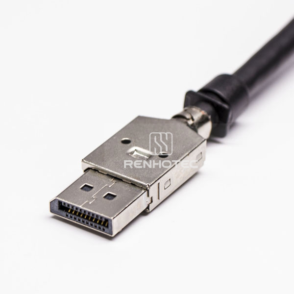 DP 20p Cable Male with Metal Case for Cable Wire
