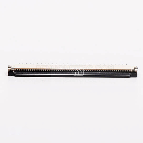 FFC FPC Connector 1.0mm Pitch 30 Pin Bottom Contact Style Front Flip Straight Socket 2.0H