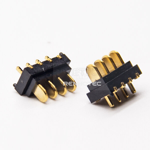 4 Pin Male Notebook Battery Connector PH2.0 4 Pin Straight Plug