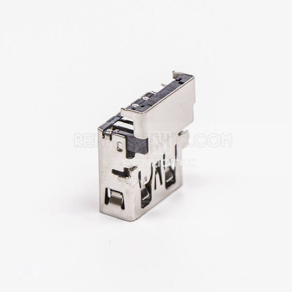 USB 3.0 Female 90 Degree Type A SMT Offset Type