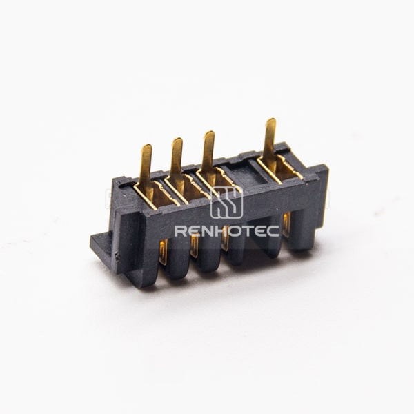 Battery Connector PH2.5 4 Pin Female Right Angle Left Fool-Proof Laptop Battery Connector