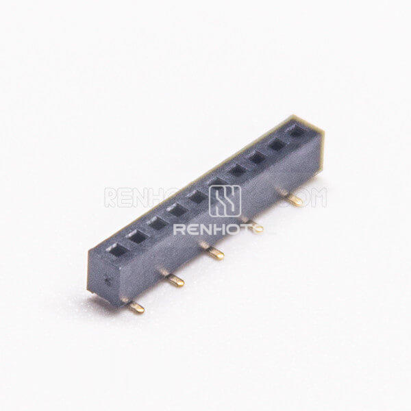 1.27mm Female Header SMT Type Single Row SMT Type