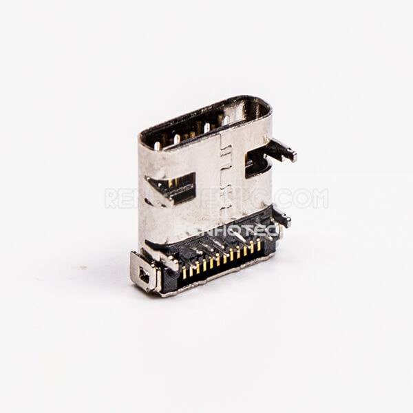 Female Type C SMT Right Angle DIP and SMT