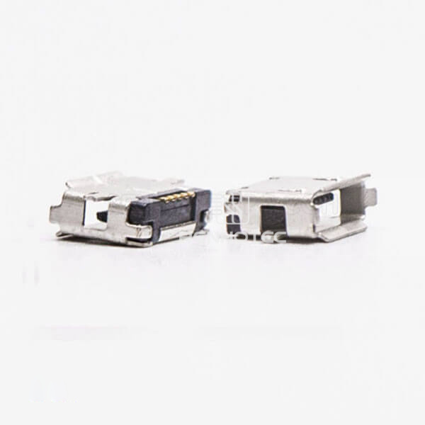 Micro USB Female Connector 5 Pin Type A Straight SMT for PCB