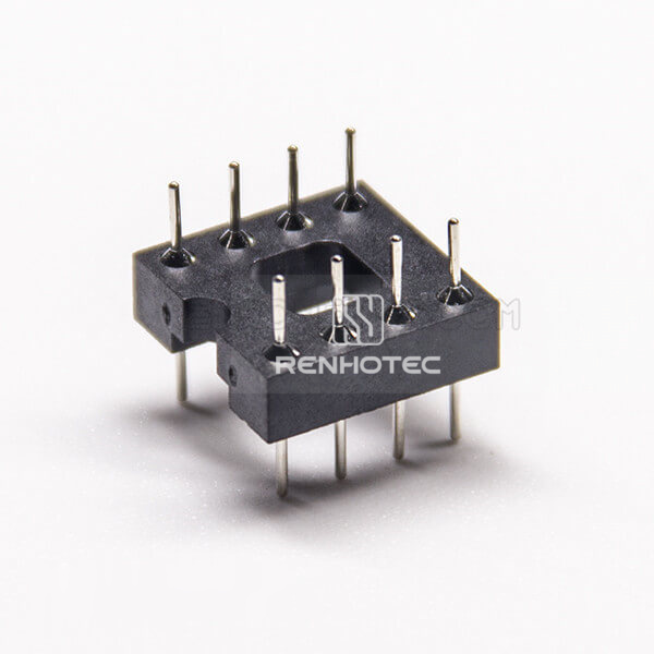 Round Pin Headers Straight Double Row 2.54mm DIP Type
