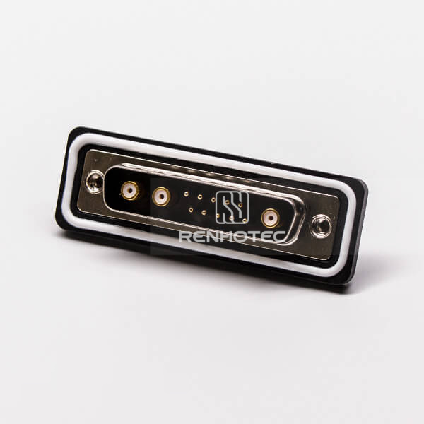 D-SUB IP67 Connector Environmental Rating 13w3 Male Straight Coaxial for Cable