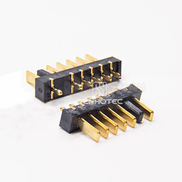 Male Battery Connector PH2.5 6 Pin Straight Left Fool-Proof Plug