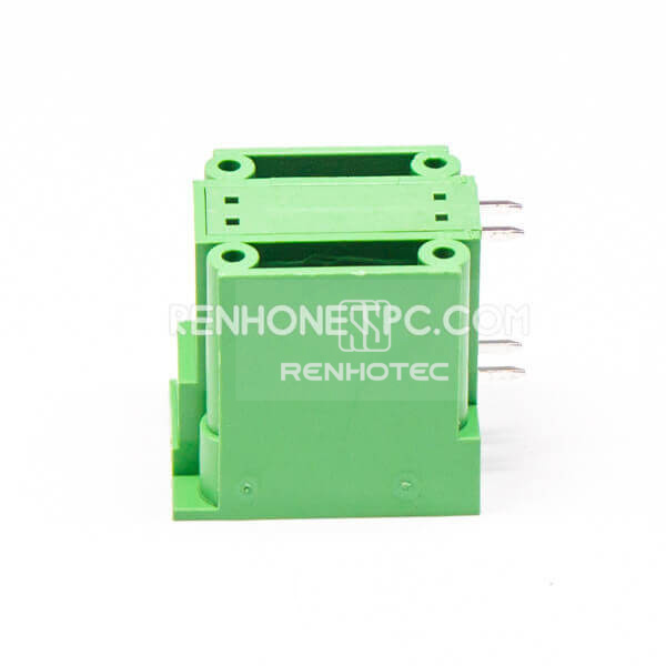 Terminal Block Plug Connector Assemble 3pin 180 Degree PCB Mount