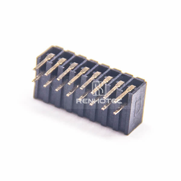 2X8 Female Header 90 Degree Dual Row 2.0mm Picth DIP Type