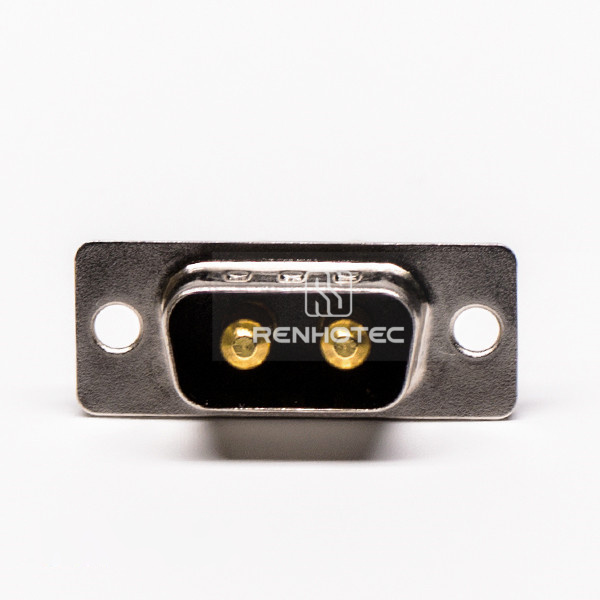 D-SUB Power Connector 2W2 Male Straight Solder Type 30A For Cable