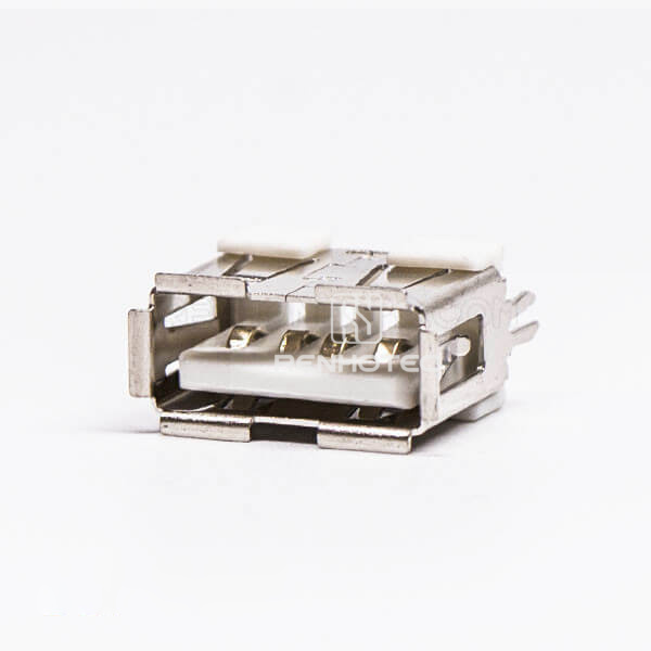 USB Type A Connector Female Straight for PCB Mount