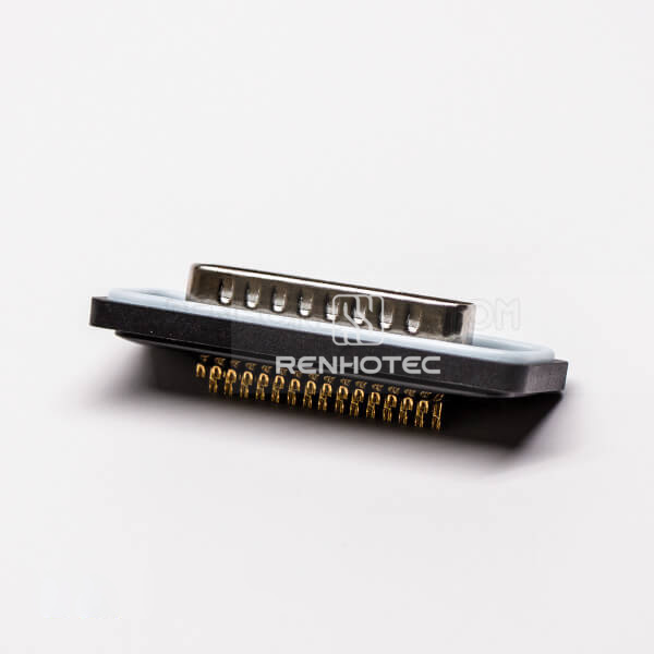 D-SUB 44 Pin Waterproof Straight Male Machined Solder Type Connector