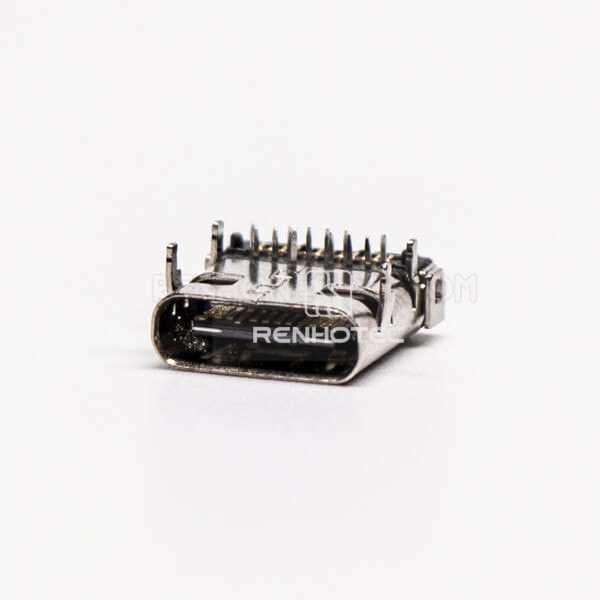 Female Type C SMT Right Angle DIP and SMT