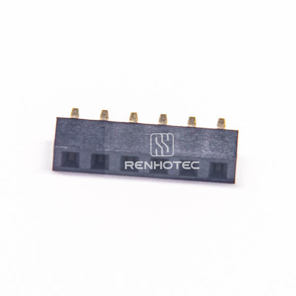 PCB Pin Header Female Single Row 2.54mm Center Spacing