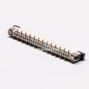 Flat cable connector