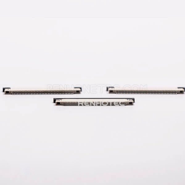 Connector FPC 0.5PH Bottom Contact Style Back Flip H1.2 40 PIN