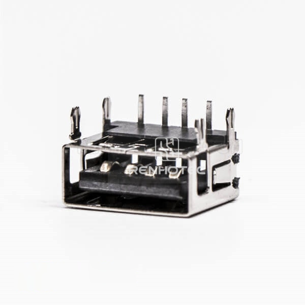 USB Connector Female Through Hole for PCB Mounting