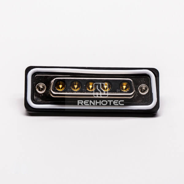 DB IP67 Female Straight 5w5 Machined for Cable Solder Type Connector