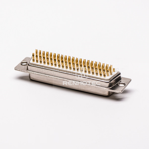 D-SUB 104 pin female High Density Female Straight Staking type Cable Solder type Connector