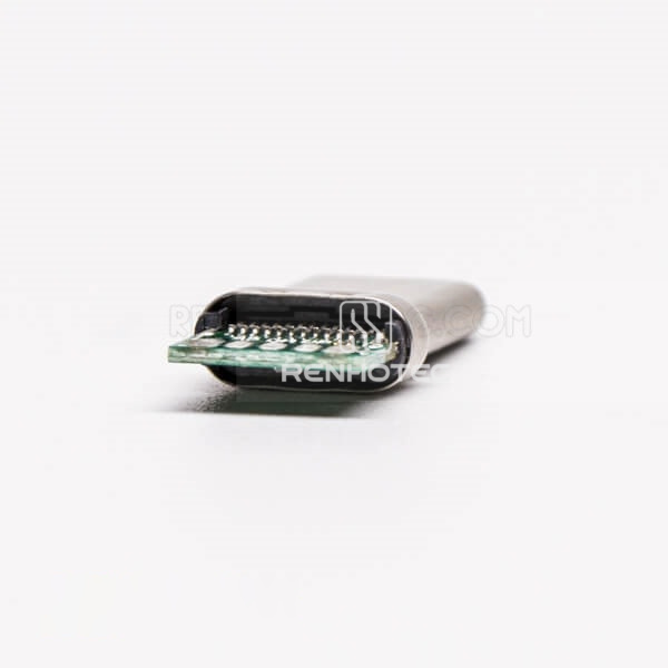 Straight Quick Male PCB Mount Type C USB3.0 Connector