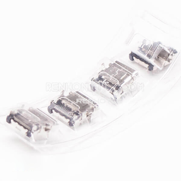 Type C Female Connector Right Angle SMT for PCB Mount