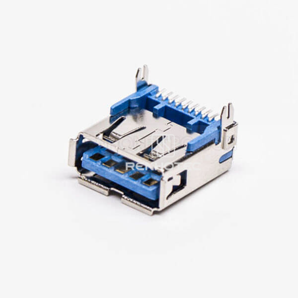 USB 3.0 Female 90° Type A SMT for PCB Mount