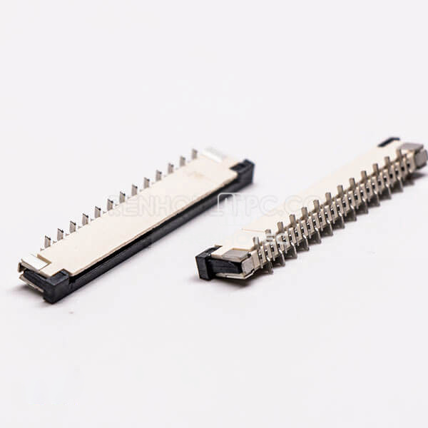 FFC/FPC Connector 13pin 0.5mm Slider Type Top Contact Style for PCB