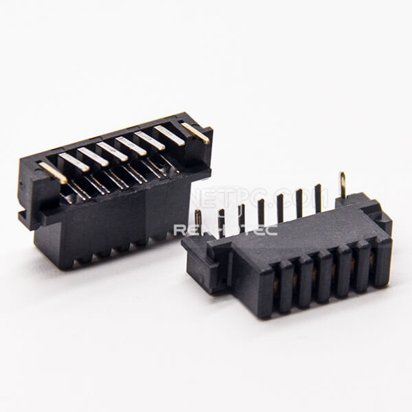 6 Pin Female Connector Offset Type PH2.0 Laptop Battery Connector Right Angle
