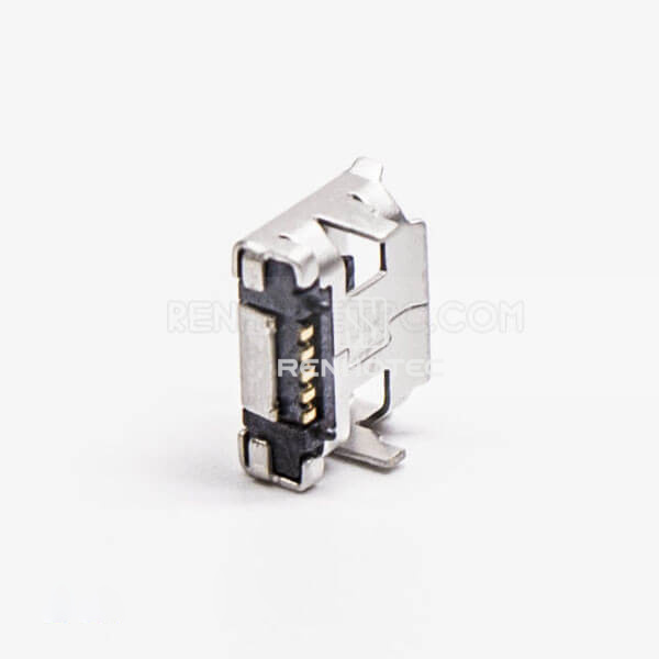 Connector Micro USB 5 Pin Type B DIP 7.15 for PCB Mount