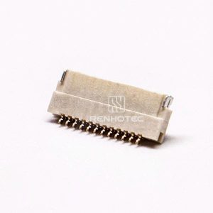 Flat cable connector
