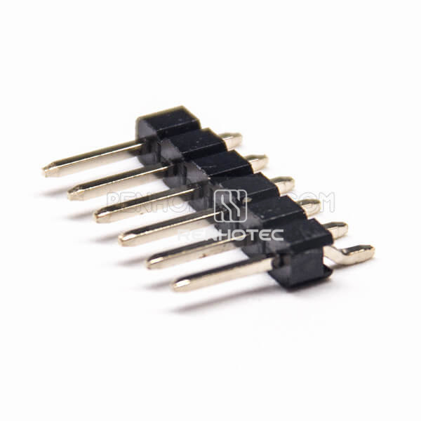 Single Row Straight Pin Header 2.54mm Picth SMT Type